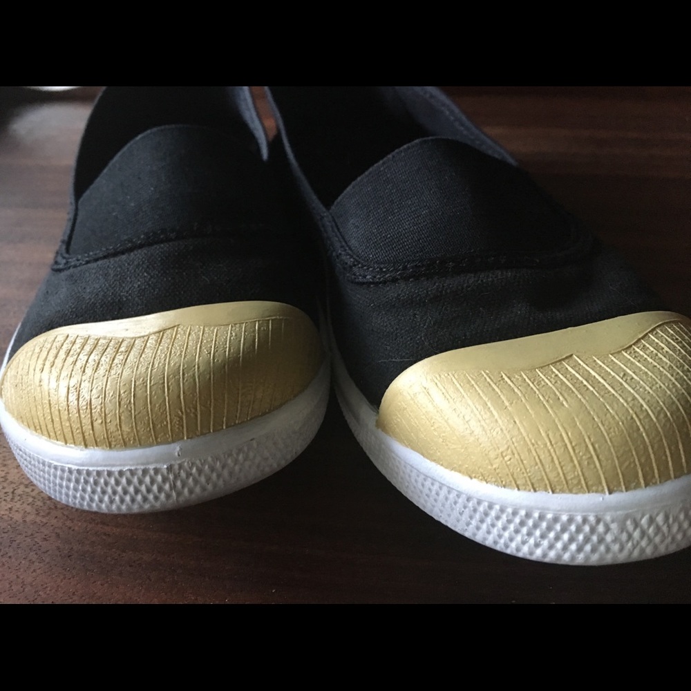 Modern Colorblock Slip-on Flats Shoes Stretch